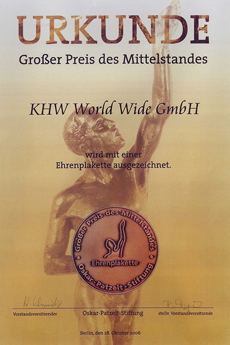 ehrenplakette 2006